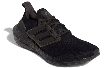 Adidas Ultraboost 21 Running Shoes Triple Black - 3