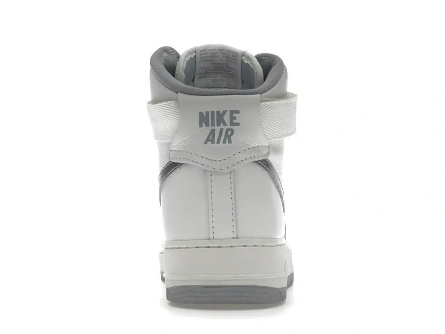 Фото № 4 с приближением к товару «‎Nike Air Force 1 High Retro Summit White Wolf Grey»