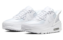 Фото № 3 с приближением к товару «‎Nike Air Max 90 FlyEase (GS) White»