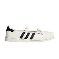 Фото № 1 с приближением к товару «‎JENNIE x adidas Women's Superstar Square Ballet Off White Core Black (LB3786)»