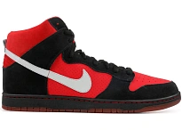 Фото № 1 с приближением к товару «‎Nike SB Dunk High Sport Red Metallic Platinum»