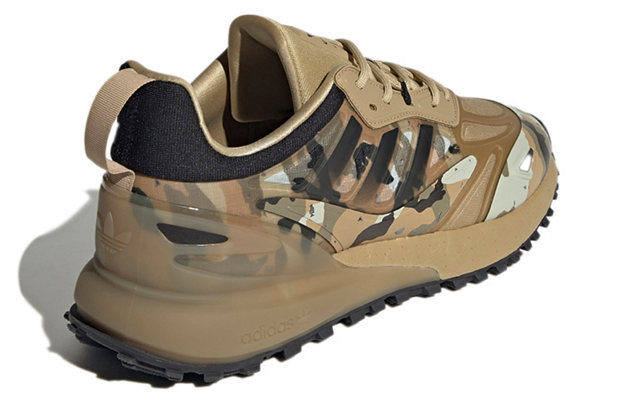 Фото № 4 с приближением к товару «‎adidas originals ZX 2K Boost 2.0 Trail Running Shoes Brown»