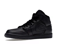 Фото № 3 с приближением к товару «‎Jordan 1 Mid Triple Black (2022)»