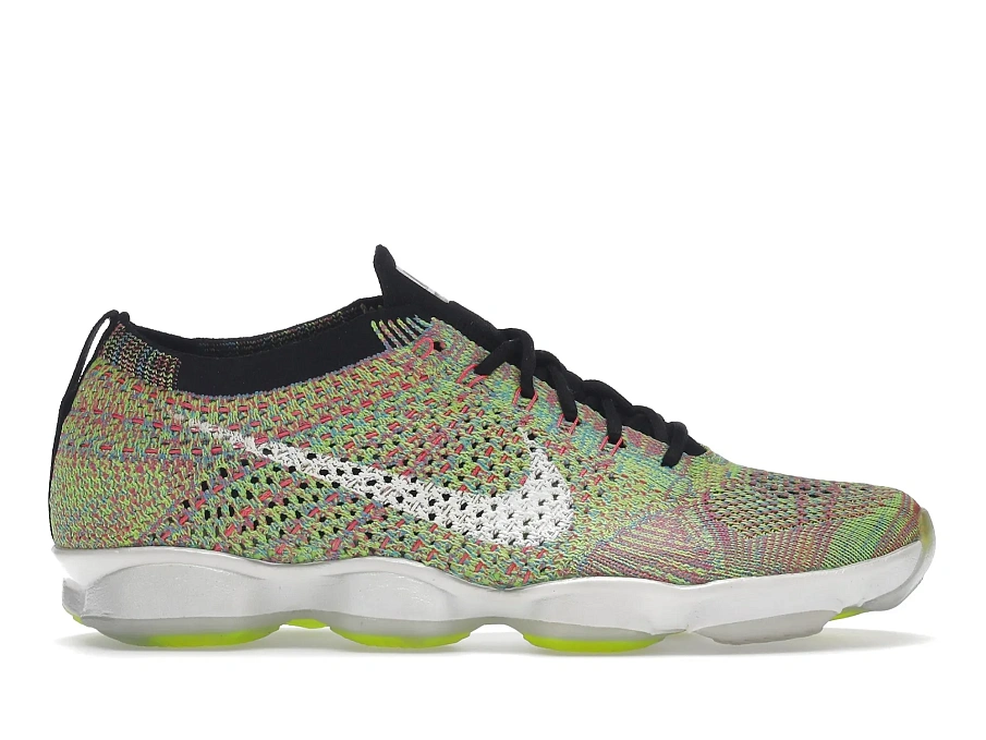 Фото № 1 с приближением к товару «‎Nike Zoom Flyknit Agility Multicolor White »