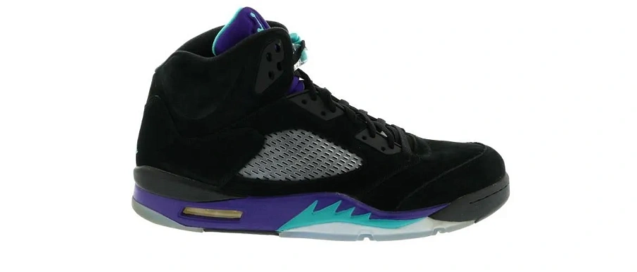 Фото № 1 с приближением к товару «‎Jordan 5 Retro Black Grape (2013)»
