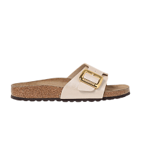 Фото № 1 с приближением к товару «‎Birkenstock Women's Catalina Luxe Buckle Graceful Pearl White»