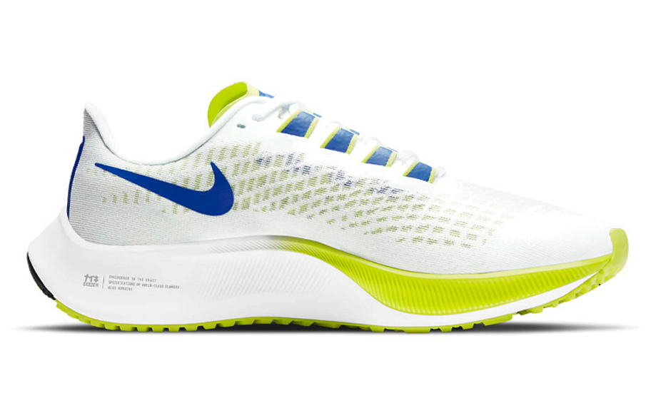 Фото № 2 с приближением к товару «‎Nike WMNS Air Zoom Pegasus 37 WhiteBlueGreen»