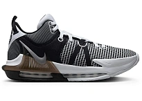Фото № 1 с приближением к товару «‎Nike LeBron Witness 7 White Black Metallic Silver»