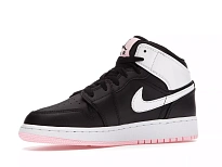 Фото № 6 с приближением к товару «‎Jordan 1 Mid Arctic Pink Black »