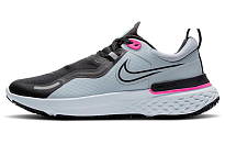 Фото № 1 с приближением к товару «‎Women Nike React Miler Shield Black Ash Pink»