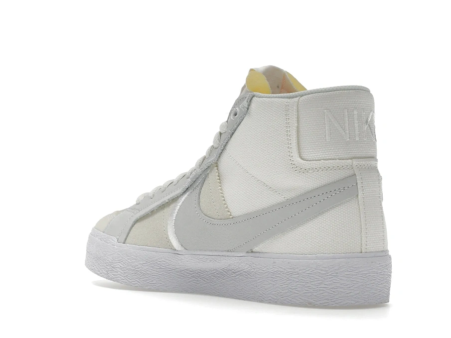 Фото № 6 с приближением к товару «‎Nike SB Blazer Mid Warning Label Summit White»