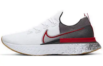Nike React Infinity Run Flyknit 'White University Red' - 1