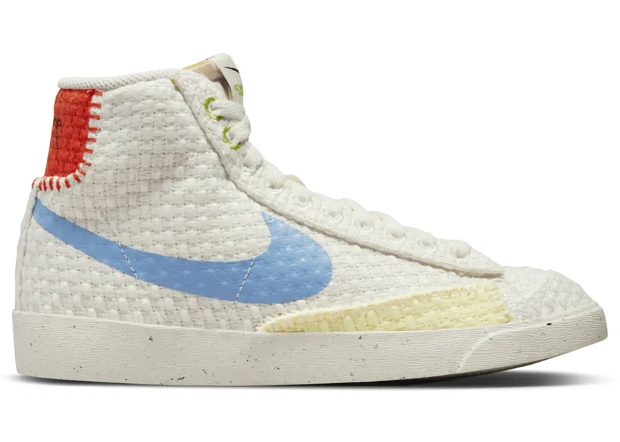 Фото № 1 с приближением к товару «‎Nike Blazer Mid 77 Next Nature Citron Tint Sail »
