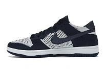 Фото № 3 с приближением к товару «‎Nike Dunk Low Flyknit College Navy Pure Platinum»