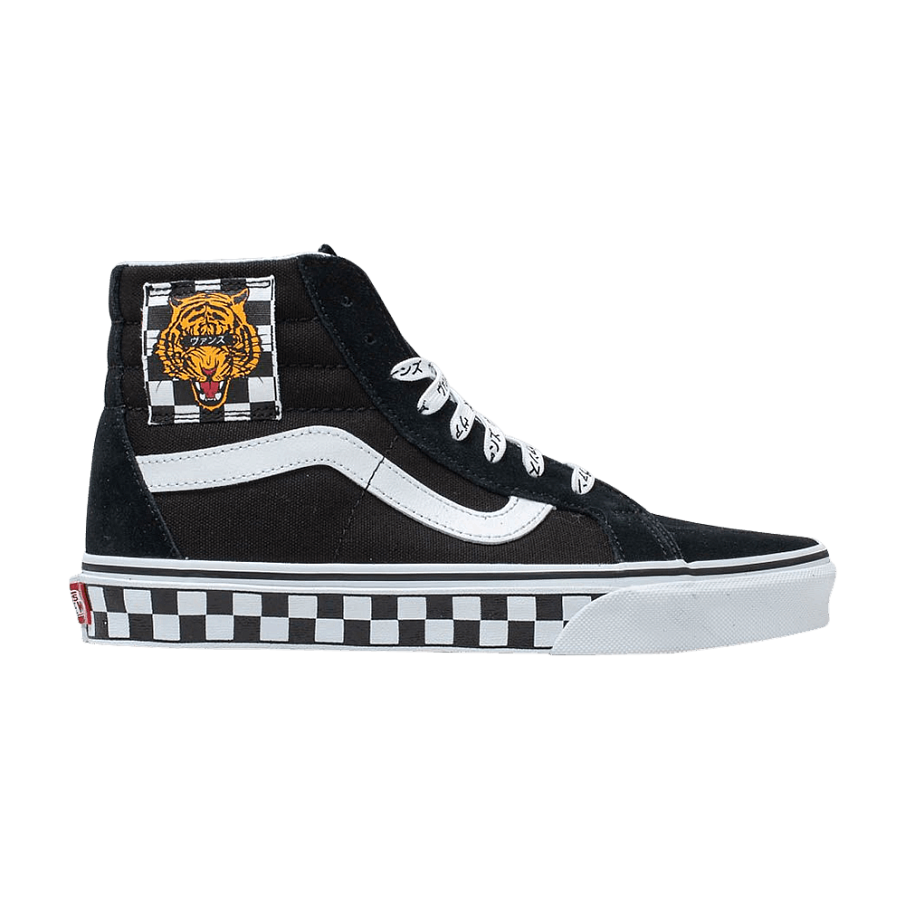 Фото № 1 с приближением к товару «‎Vans Sk8-Hi Reissue Tiger Check»