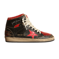 Фото № 1 с приближением к товару «‎Golden Goose Sky Star High Black Red Metallic»