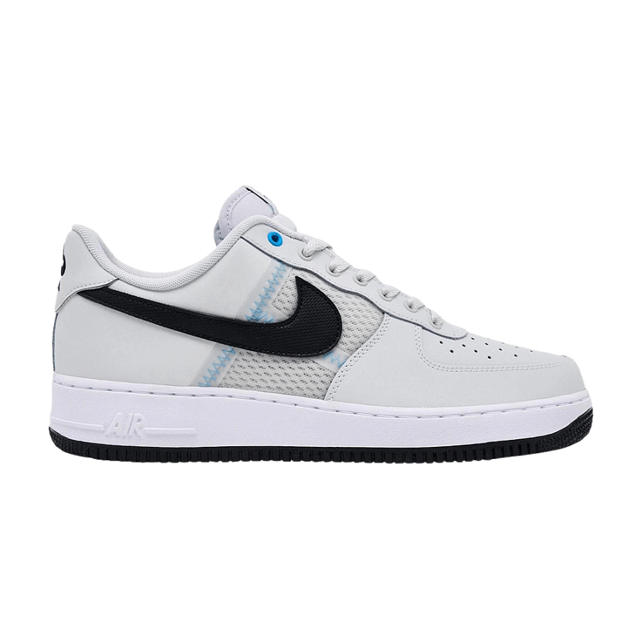 Фото № 1 с приближением к товару «‎Nike Air Force 1 Low 07 LV8 SE Mesh Tape Photon Dust University Blue (IH4462-001)»
