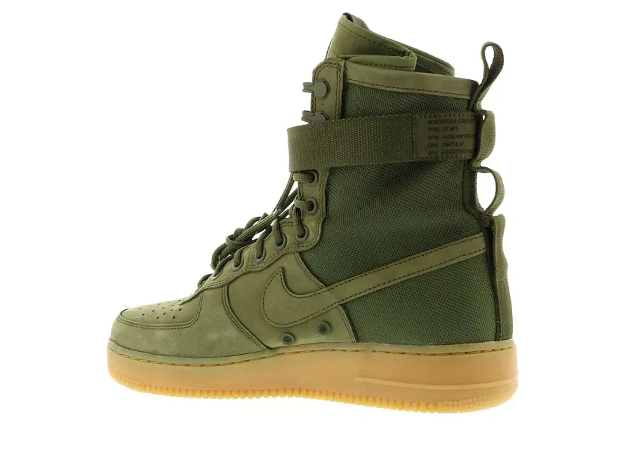 Фото № 3 с приближением к товару «‎Nike SF Air Force 1 Faded Olive»