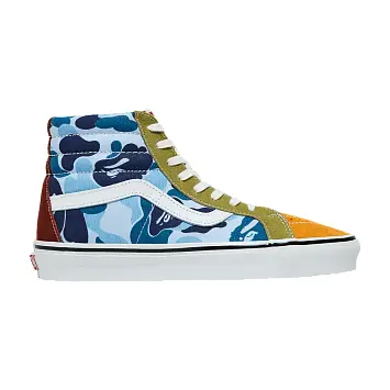 BAPE x Vans Sk8-Hi 36 DX Multi Camo - 1