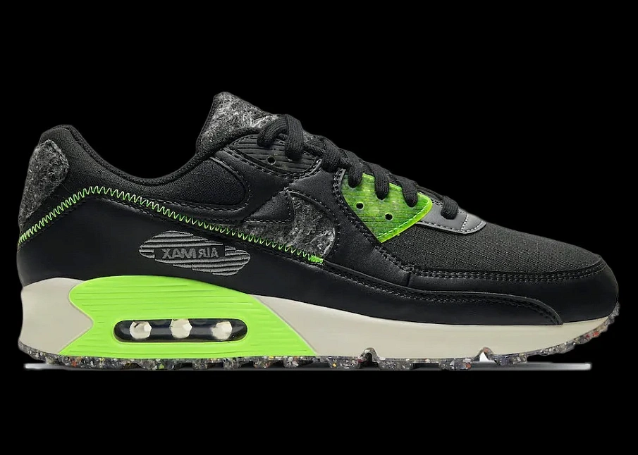 Фото № 1 с приближением к товару «‎Nike Air Max 90 M2Z2 Black Electric Green»