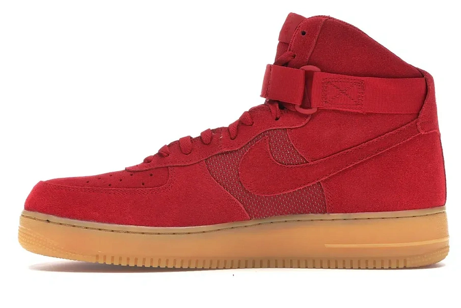 Фото № 3 с приближением к товару «‎Nike Air Force 1 High Red Gum»