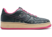 Фото № 1 с приближением к товару «‎Nike Air Force 1 Low Black Floral Pink»