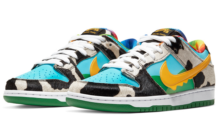 Фото № 3 с приближением к товару «‎Ben & Jerry's x Nike Dunk SB Low Skate shoes Chunky Dunky»