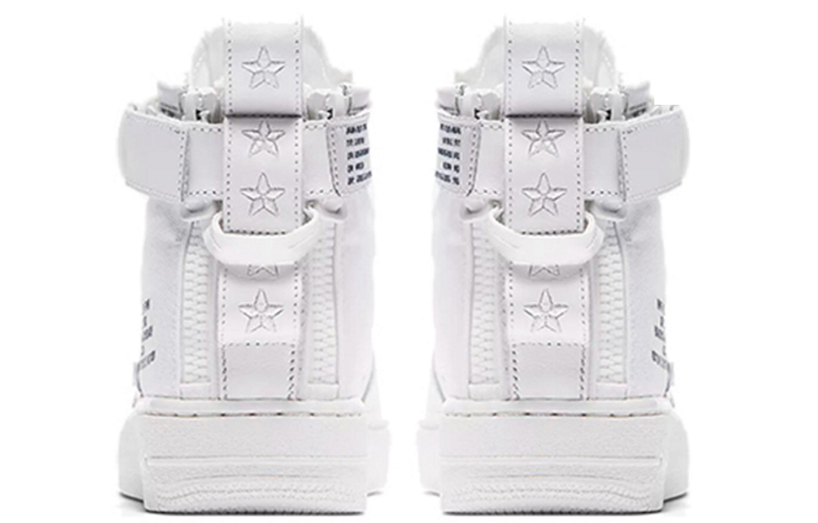 Фото № 3 с приближением к товару «‎Nike SF Air Force One Mid White (GS)»