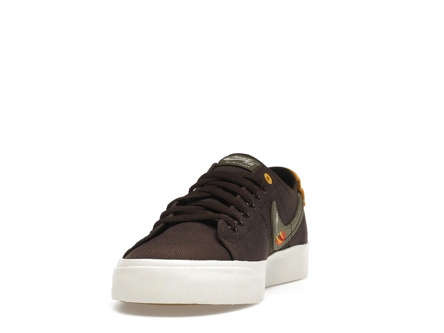 Фото № 2 с приближением к товару «‎Nike SB Blazer Court Daan Van Der Linden Baroque Brown»