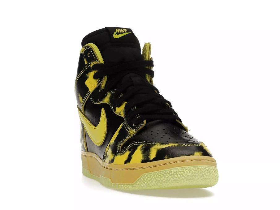 Фото № 2 с приближением к товару «‎Nike Dunk High 1985 SP Yellow Acid Wash»