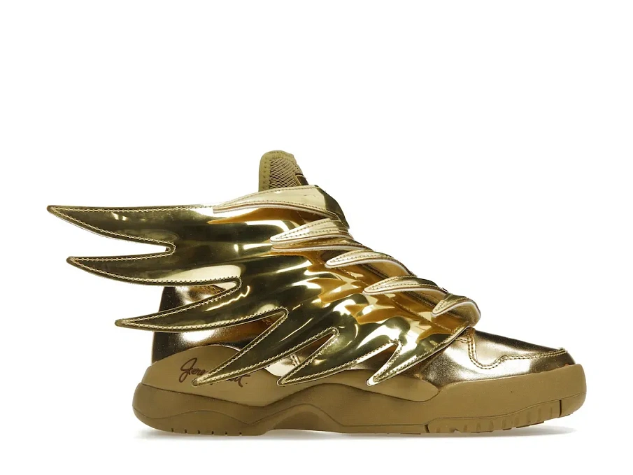 Фото № 1 с приближением к товару «‎adidas JS Wings Jeremy Scott Solid Gold»