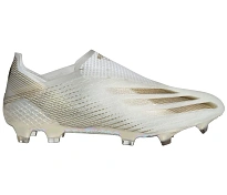 Фото № 1 с приближением к товару «‎adidas X Ghosted+ FG White Metallic Gold Melange»