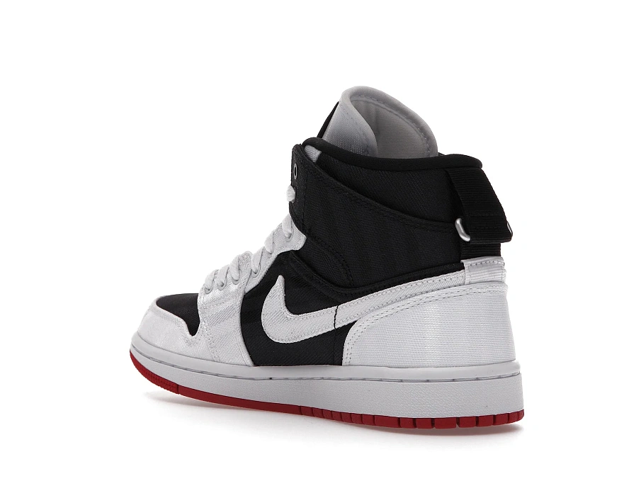 Фото № 3 с приближением к товару «‎Jordan 1 Mid SE Utility Canvas White Black Gym Red »