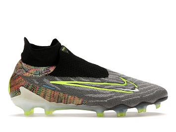 Nike Gripknit Phantom GX Elite Dynamic Fit Fusion FG Black White Blue Glow Volt - 1