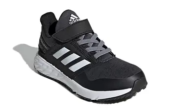 adidas FortaFaito EL J 'Dark Grey Heather' (EE7309) - 4
