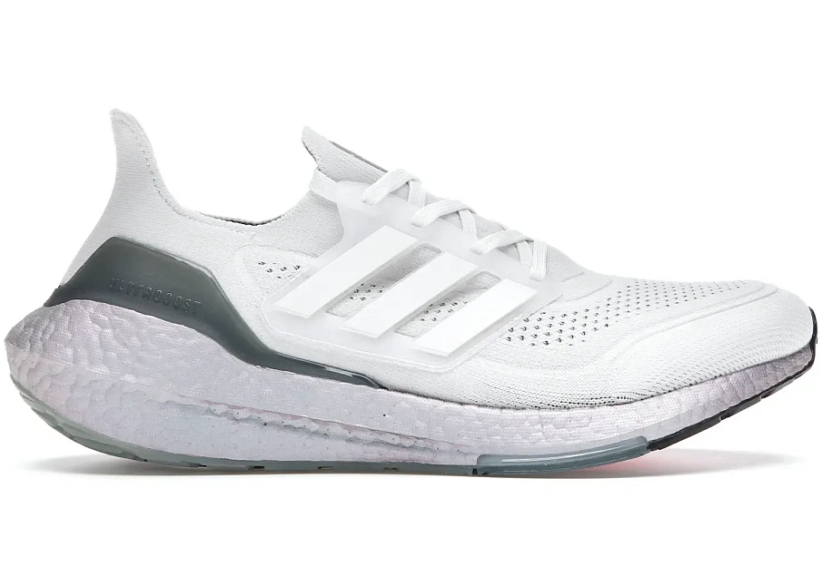Фото № 1 с приближением к товару «‎adidas Ultra Boost 21 Crystal White Hazy Green»
