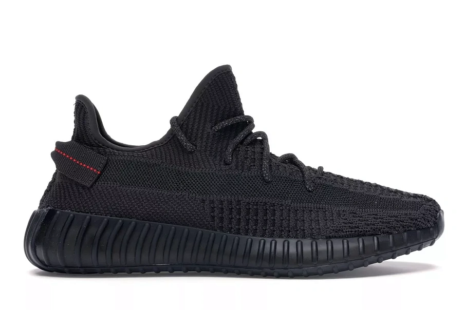 Фото № 1 с приближением к товару «‎adidas Yeezy Boost 350 V2 Black (Non-Reflective)»