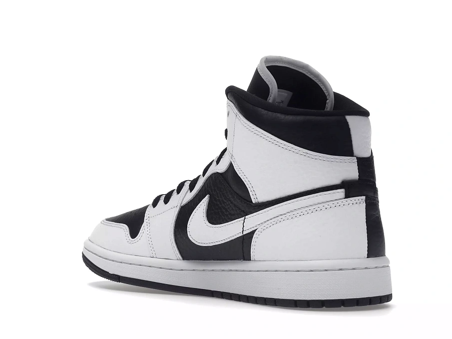 Фото № 6 с приближением к товару «‎Jordan 1 Mid Split Black White »