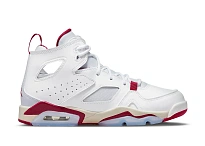 Фото № 1 с приближением к товару «‎Jordan Flight Club 91 White Pure Platinum Sail Mystic Hibiscus »