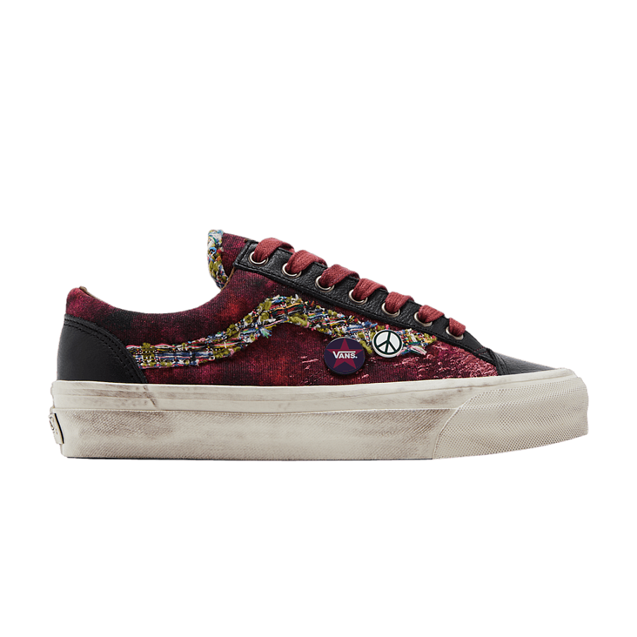 Фото № 1 с приближением к товару «‎Vans Old Skool 36 LX Souvenir Pack - Burgundy»