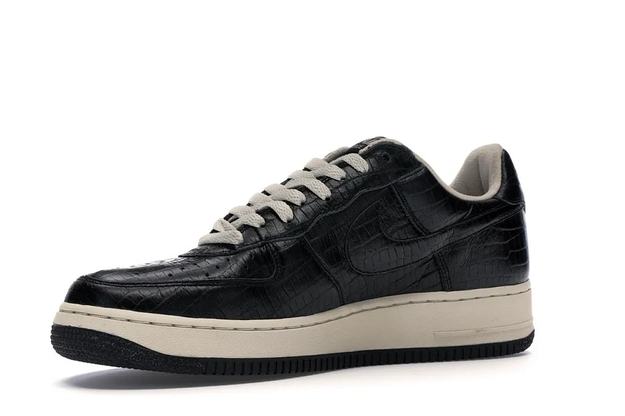 Фото № 4 с приближением к товару «‎Nike Air Force 1 Low HTM 2 Black Croc»