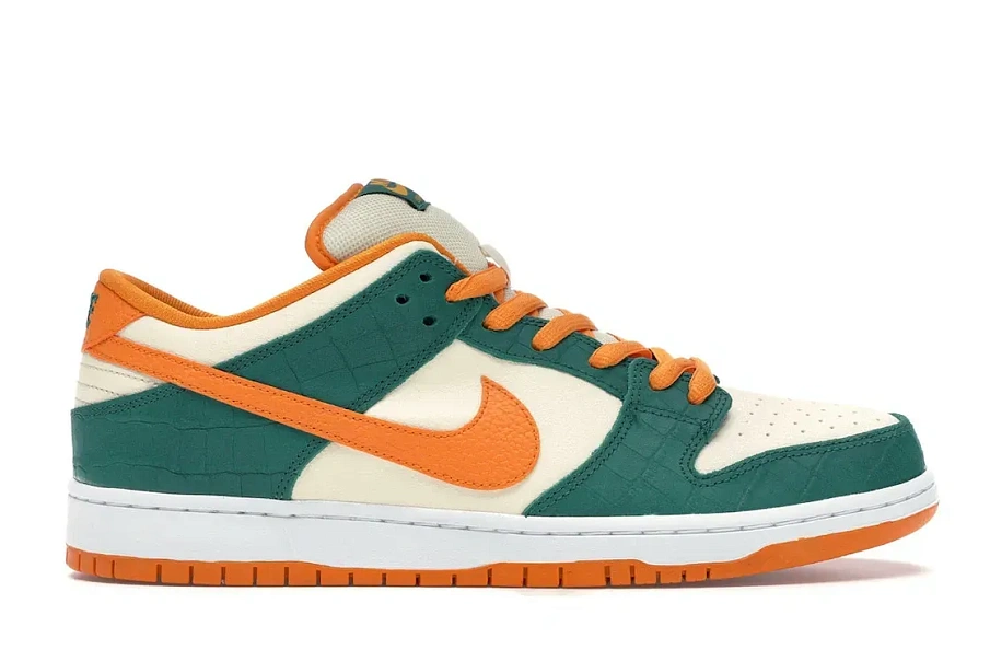 Фото № 1 с приближением к товару «‎Nike SB Dunk Low Legion Pine Kumquat»