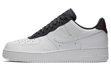 Nike Air Force 1 WhiteBlackRed - 1