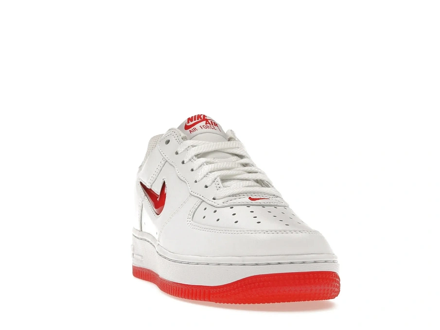 Фото № 4 с приближением к товару «‎Nike Air Force 1 Low 07 Retro Color of the Month Jewel Swoosh University Red»
