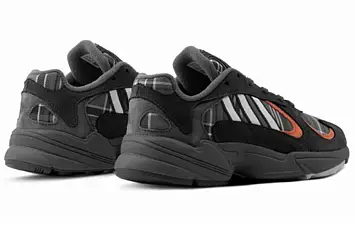 adidas Yung-1 Orange Plaid - 4