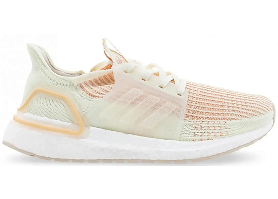 Фото № 1 с приближением к товару «‎adidas Ultra Boost 19 Off White Glow Orange »