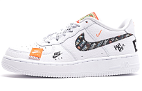 Фото № 1 с приближением к товару «‎Nike Air Force 1 Low Just Do It Pack Skate shoes whiteblack»