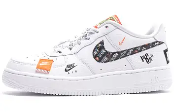 Nike Air Force 1 Low Just Do It Pack Skate shoes whiteblack - 1