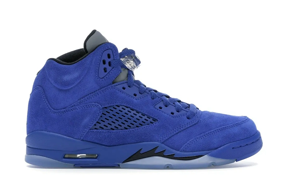 Фото № 1 с приближением к товару «‎Jordan 5 Retro Blue Suede »