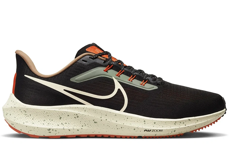 Фото № 1 с приближением к товару «‎Nike Air Zoom Pegasus 39 Black Green Safety Orange»